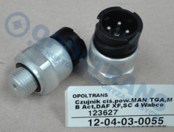 Датчик тиску повітря man tga, mercedes (mb) benz act,daf,sc -14r- wabco