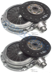 Комплект зчеплення fi265 iveco .daily 89-98 + сп.valeo