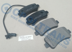 Колодки 25112 rvi master/opel movano -14r- /t/breck