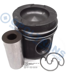 Поршень man d2876 lf03-07 f/tga e2/3 fi128 97r-mahle