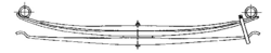 Ресора daf 2x75/870x870 зад. lf45 01r-