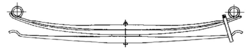 Ресора daf 3x90/950x950 зад. lf55/cf65 01r-
