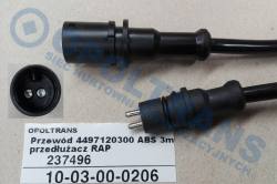 Трубопровод 4497120300 abs 3m удлинитель rap 2-pin