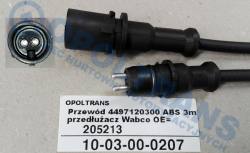 Трубопровод 4497120300 abs 3m удлинитель wabco oe