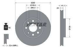 Диск hamulcowa opel 260x24 combo,corsa /p/ textar