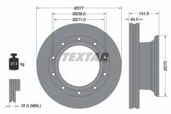 Диск hamulcowa mercedes (mb) 377x45 atego .прицепа textar