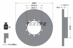 Диск hamulcowa ford 284x16 transit 06-14r /t/ textar