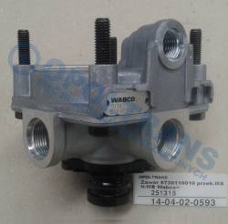 Клапан 9730110010 управляющий прицепом man/ mercedes (mb) benz wabco