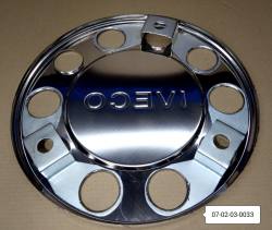 Колпак. колеса 22,5" хром.  iveco 10 отв.=