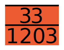 Таблица до przewozu paliw 33/1203 вставка