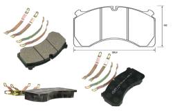 Колодки 29124 ror/wielton dx195 meritor
