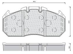 Колодки 29131 man tga -06r-,renault (rvi) ae. -00r- meritor