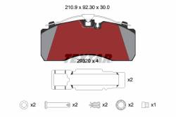 Колодки 29213 man tgm 06-13r- /p,t/ textar
