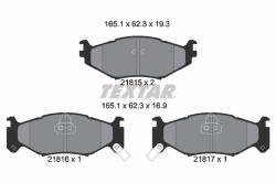 Колодки chrystler voyager /p/ textar