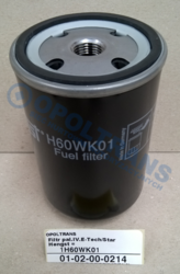 Фільтр палива man m2000 evolution 98r- hengst