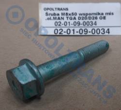 Болт m8x50 wspornika поддонмаслян.маслян.man tga d20/d26 oe