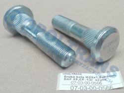 Болт колеса m22x1,5x94mm, daf xf,cf -13r  оцинк.