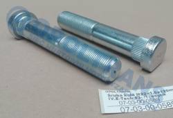 Болт колеса m22x1,5x120mm, iveco e-tech 93- /t/ оцинк.