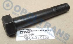 Болт m20x125/2 din 960/10.9 sw30