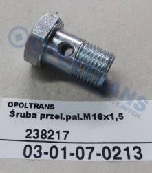 Болт перелив. топлива m16x1,5