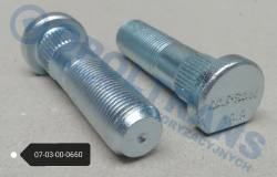 Болт колеса m18x1,5x65mm, iveco euro cargo ./p/ оцинк. =