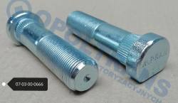 Болт колеса m22x1,5x86mm, iveco e-tech/car. /p/ оцинк.