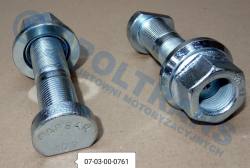 Болт колеса m22x1,5x80mm, bpw eco с nakrętką оцинк.