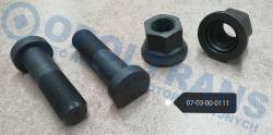 Болт колеса m22x1,5x80mm, bpw eco с nakrętką