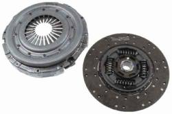 Сцепление komplet .fi362 mercedes (mb) ate.1,2,vario б.подшипник18z sach