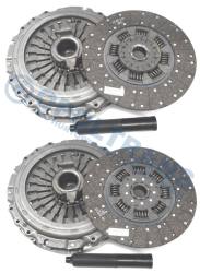 Сцепление komplet fi400x2 volvo fh/fm -05r 24z+łoż. luk=