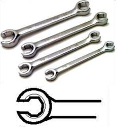 Ключ плоский 15 x 17mm l=196mm specjalny