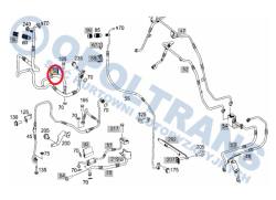 Трубопровод сист.klimat mercedes (mb) actros 4 11r-