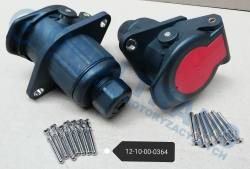 Гнездо elektryczne abs,ebs 24v 7 pin tworzywo