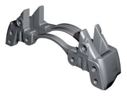 Кронштейн klocków zacisku knorr scania 4 p,g,r,t
