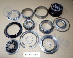 Комплект нат.ступици bpw eco 6-9t oe=