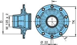 Ступиця bpw 12t fi 420 dęb.nkpl.oe=