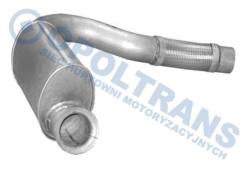 Труба wyd mercedes (mb) axor 1/2 8x2/4 с tlumik.-11r- fi115 pl