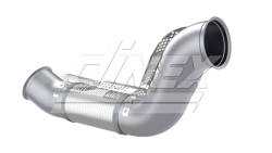 Труба wyd scania p,g,r средн. 13r- fi123 dinex