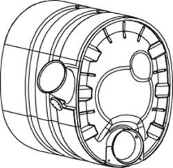 Глушитель rvi ae,ker.dxi13 09-14r euro5 с катег.scr din