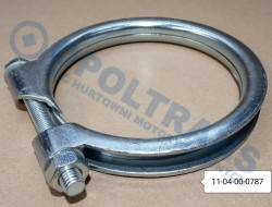Стяжка трубы выпуск.диаметр 108 / 114 rvi premium -05r-