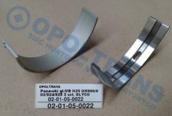 Вкладыш. коренные mercedes (mb) n25 om900/902/924/926 2 шт. glyco