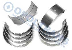 Вкладыш. коренные scania n25 dsc14 2-4 1sil. -08r mahle