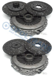 Комплект зчеплення fi400x2 volvo fh16 -02r+молоток=