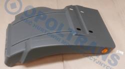 Брызговик кабины mercedes (mb) actros 2/3 03-11r część tylna /l/