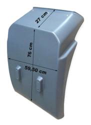 Брызговик кабины man l/m2000 4x4/6x6 -05r зад. левое=правое lamin