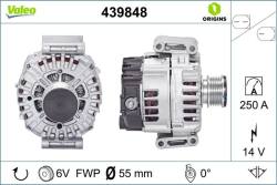 Alternator mercedes (mb) sprinter 08r- 250a valeo